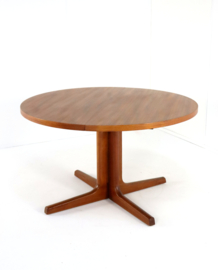Ronde 2x verlengbare eettafel 'Broholm'