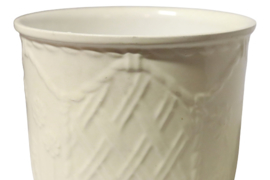 Witte bloempot 'Fiori 12'