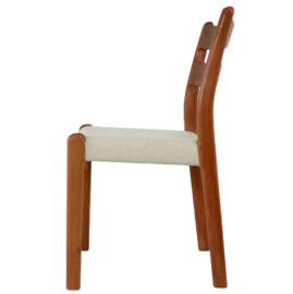 Set van 6 Deense stoelen  EMC mobler 'Ebershausen'