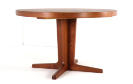 Ronde 2x verlengbare eettafel 'Tommerby'