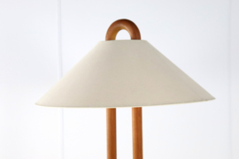 Deense +LYS teak houten vloerlamp