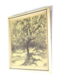 Litho Dick van Luijn 56/125 boomgaard