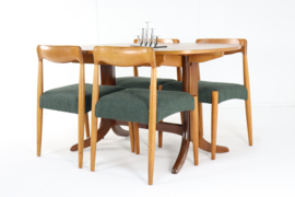 Set van 4 Deense stoelen 'Bjerremose'