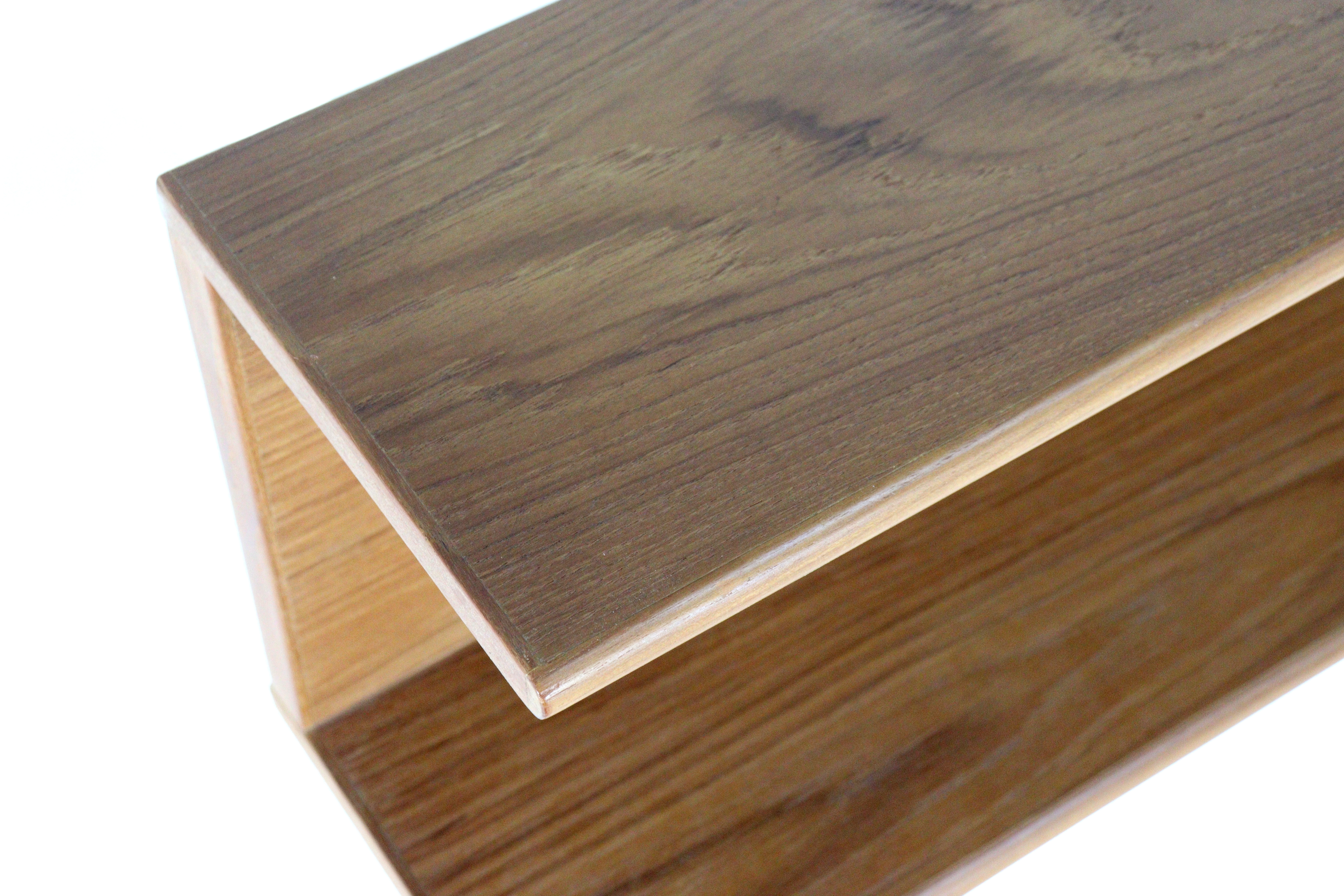 Deense teak wandplank