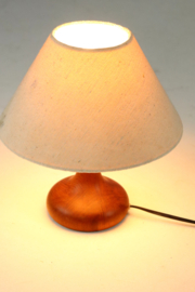 Teak houten Heureka tafellamp