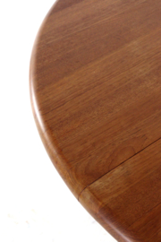 Deense ronde 1x verlengbare eettafel 'Hammel'