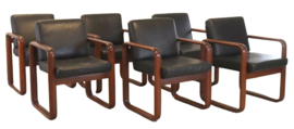 Set van 6 Hombre stoelen van Burkhard Vogtherr voor Rosenthal