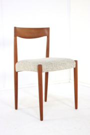 Set van 4 J.C.A. Jensen stoelen 'Hornum'