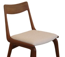 Set van 4 Alfred Christensen boomerang stoelen