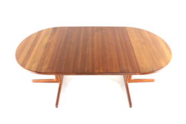 Deense ronde 2x verlengbare eettafel 'Gistrup'