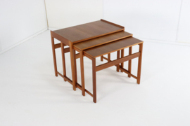 Set van 3 Deense nesting tables
