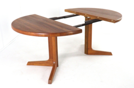 Gudme ronde 2x verlengbare eettafel 'Nabbe'