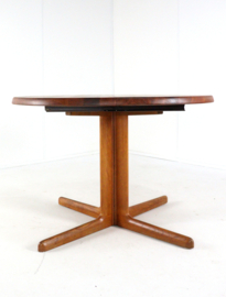 Deense ronde 2x verlengbare eettafel 'Hurup'