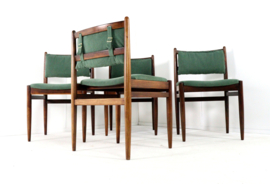 Set van 4 palissander stoelen 'Quern'