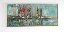 Jaren '70 schilderij van Bandi