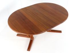 Dyrlund ronde 1x verlengbare eettafel 'Elsborg'