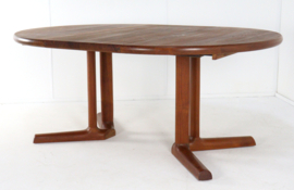Dyrlund ronde 1x verlengbare eettafel 'Elsborg'