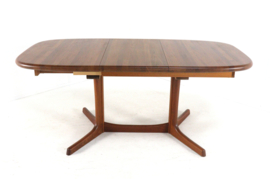 Dyrlund ovalen 1x verlengbare eettafel 'Sorvad'