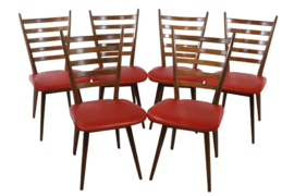 Set van 6 eetkamerstoelen 'Bitswijk'