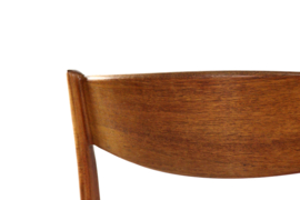 Set van 6 Arne Wahl Iversen voor Glygnore mobelfabrik stoelen