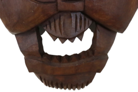 Houten wandmasker 'Balo'