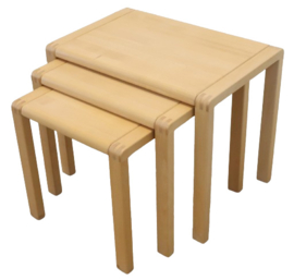 Salling stolefabrik nesting tables 'Aarsballe'