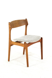 Erik Buch stoelen voor O.D. Møbler  model 49 'Bjur' | 9 stuks op voorraad