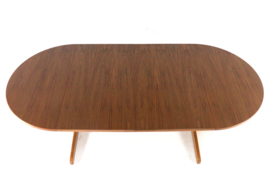 Thonet ronde 2x verlengbare eettafel 'Wenen'