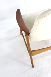 Frode Braathen en Hans Brattrud voor Dokka möbler fauteuil model 500 - lowback