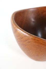 Teak schaal