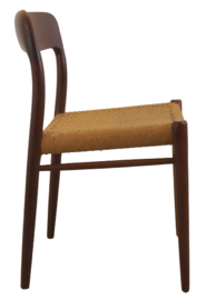 Set van 4 Niels O Möller Model 75 stoelen 'Marup'