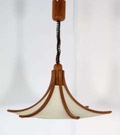 Domus teakhouten hanglamp