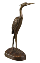 Set van 2 bronzen vogels