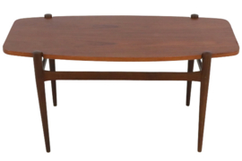 Salontafel met omkeerbaar blad 'Riel'