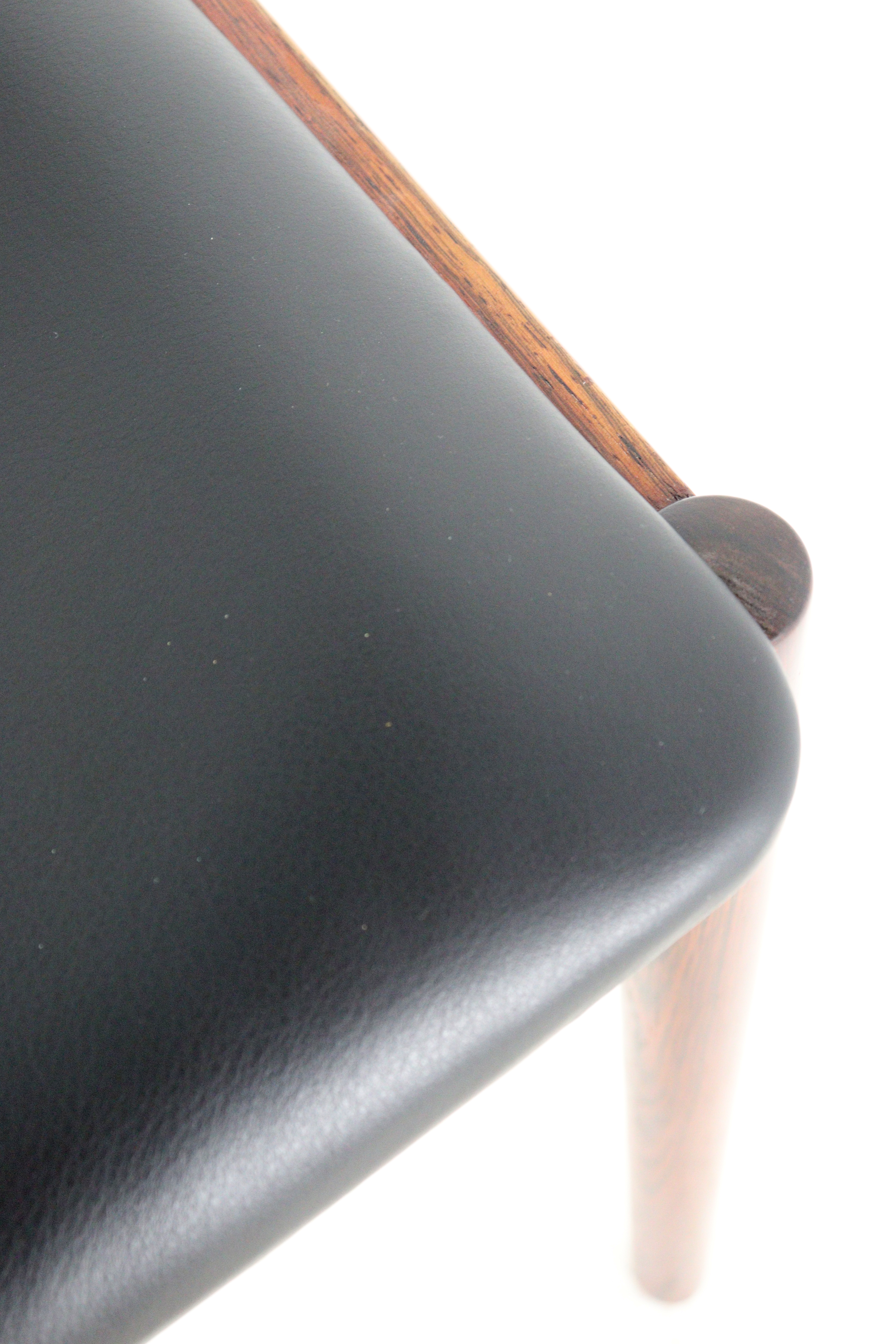 Set van 8 palissander stoelen 'Vesterlund'