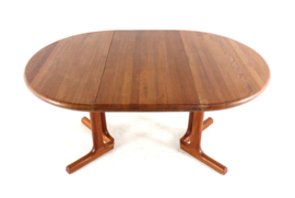 Deense ronde 1x verlengbare eettafel 'Hammel'
