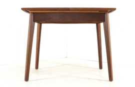 Verlengbare rechthoekige Nederlandse eettafel