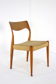 Set van 4 eetkamerstoelen Fristho Team naar Niels O Möller model 71