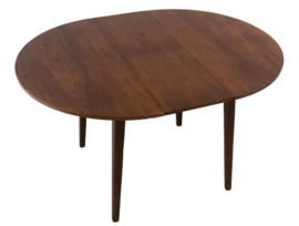 Ronde eetkamertafel uitschuifbaar 'Enschede'