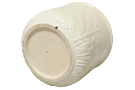 Witte bloempot 'Fiori 12'