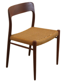 Set van 4 Niels O Möller Model 75 stoelen 'Marup'