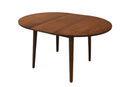 Ronde uitschuifbare eetkamertafel