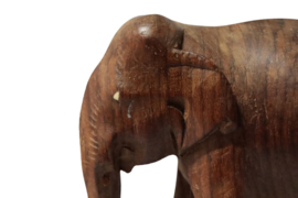 Teakhouten olifant