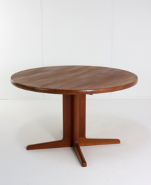 Ronde 2x verlengbare eettafel 'Havbro'