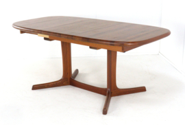 Dyrlund ovalen 1x verlengbare eettafel 'Sorvad'