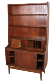 Hoge boekenkast / secretaire 'Solbjerg'