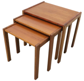 Set of 3 nesting tables 'Frankenau'