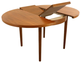 Ronde verlengbare eettafel 'Banfe'