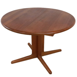 Ronde eetkamertafel uitschuifbaar 'Moers'