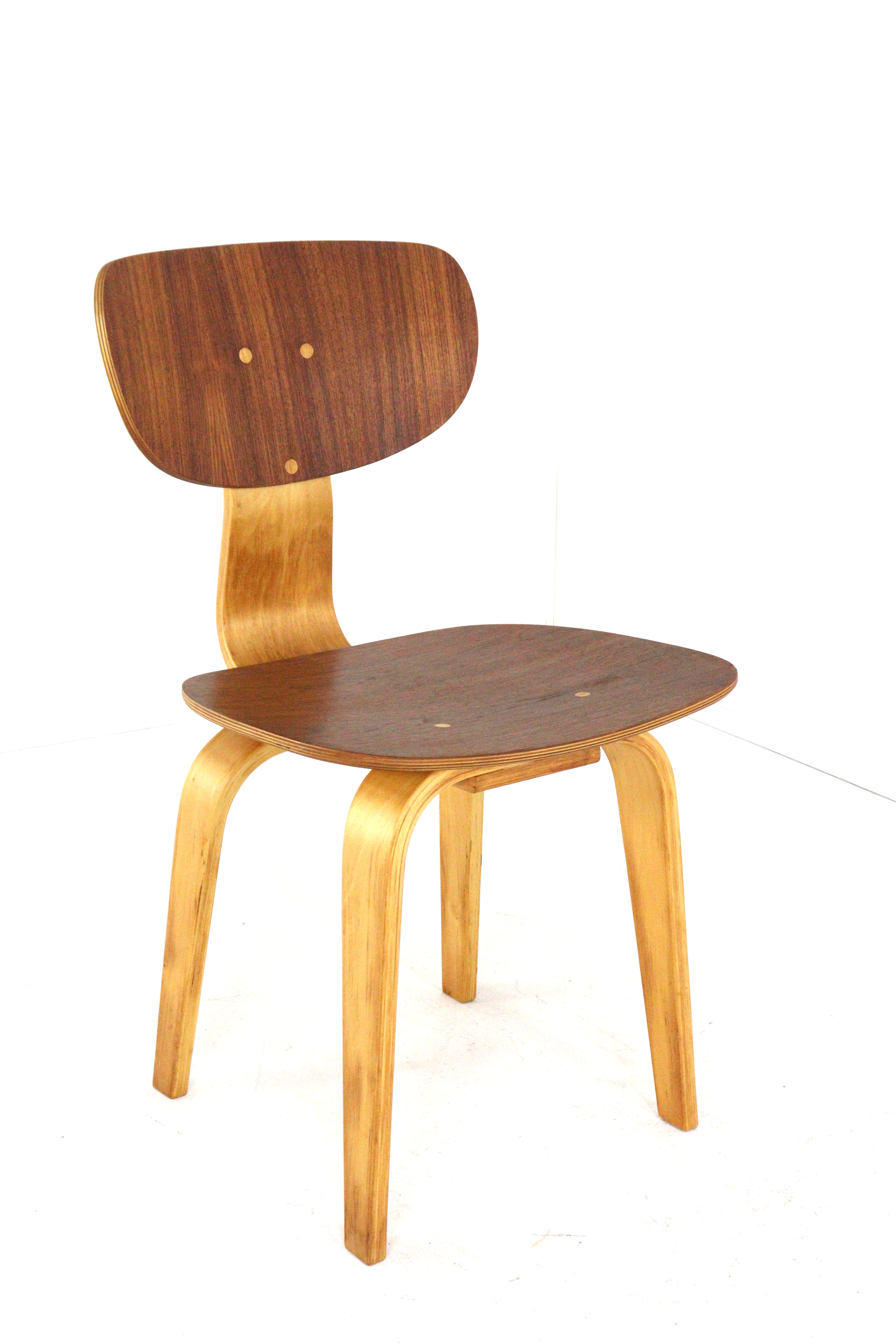 Cees Braakman voor Pastoe eetkamerset TB35 eettafel + 6 SB02 stoelen